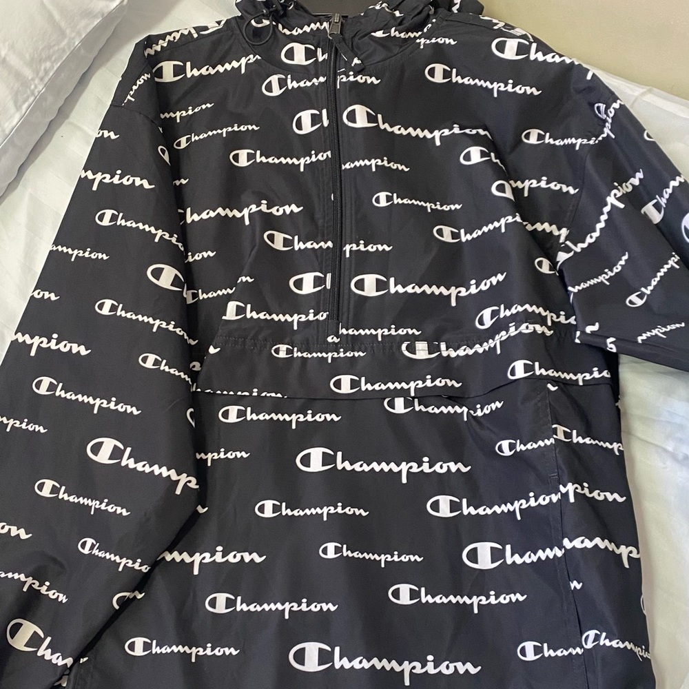 Champion windbreaker. Almost new , only worn once.